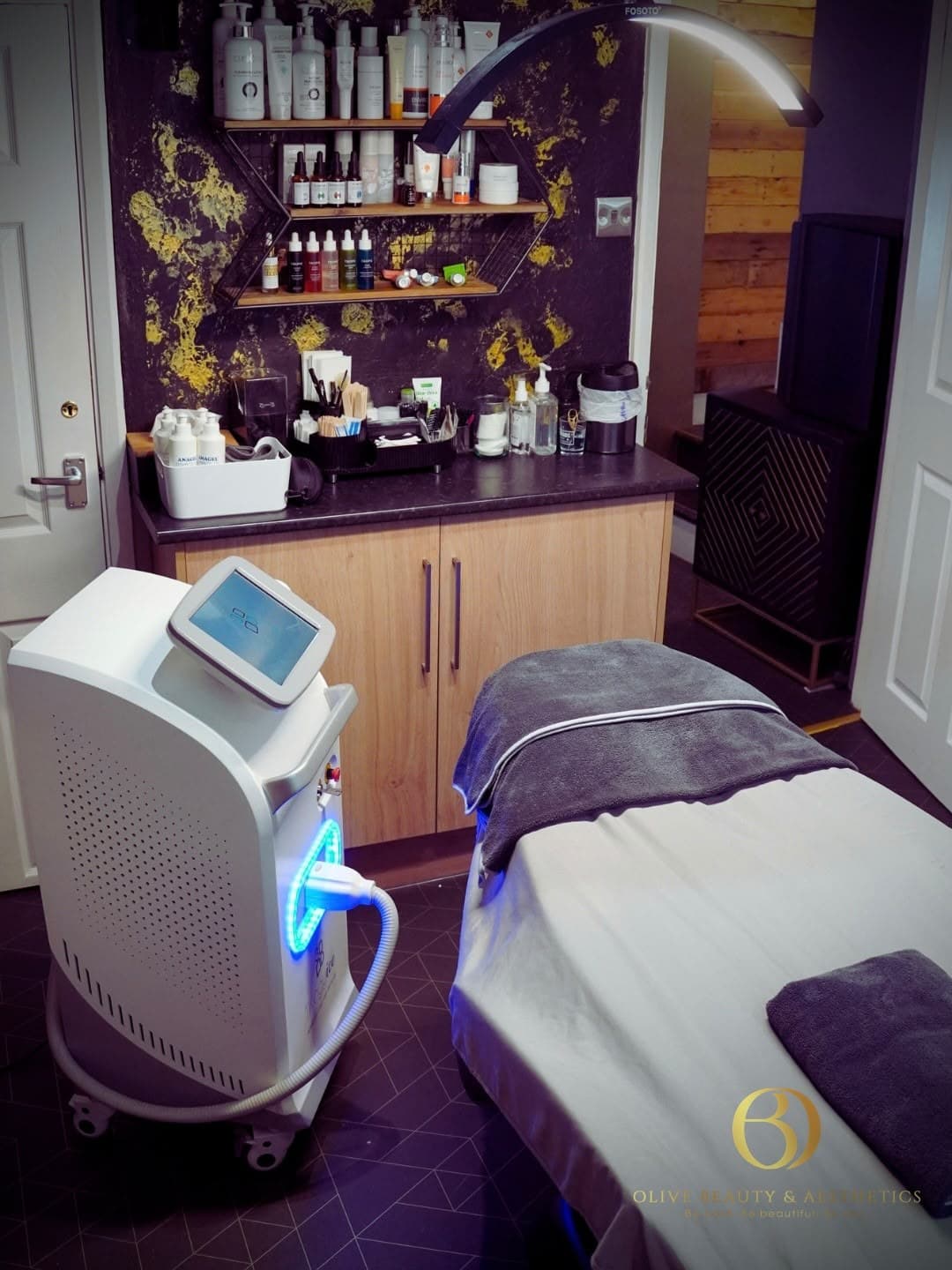 Olive Beauty and Aesthetics treatment room